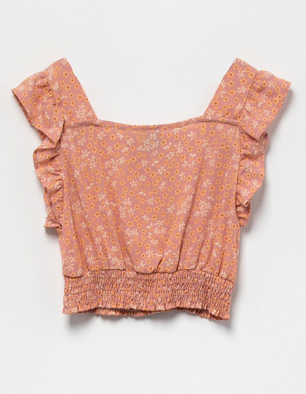 The Lissa Floral Flutter Sleeve Top main image 0