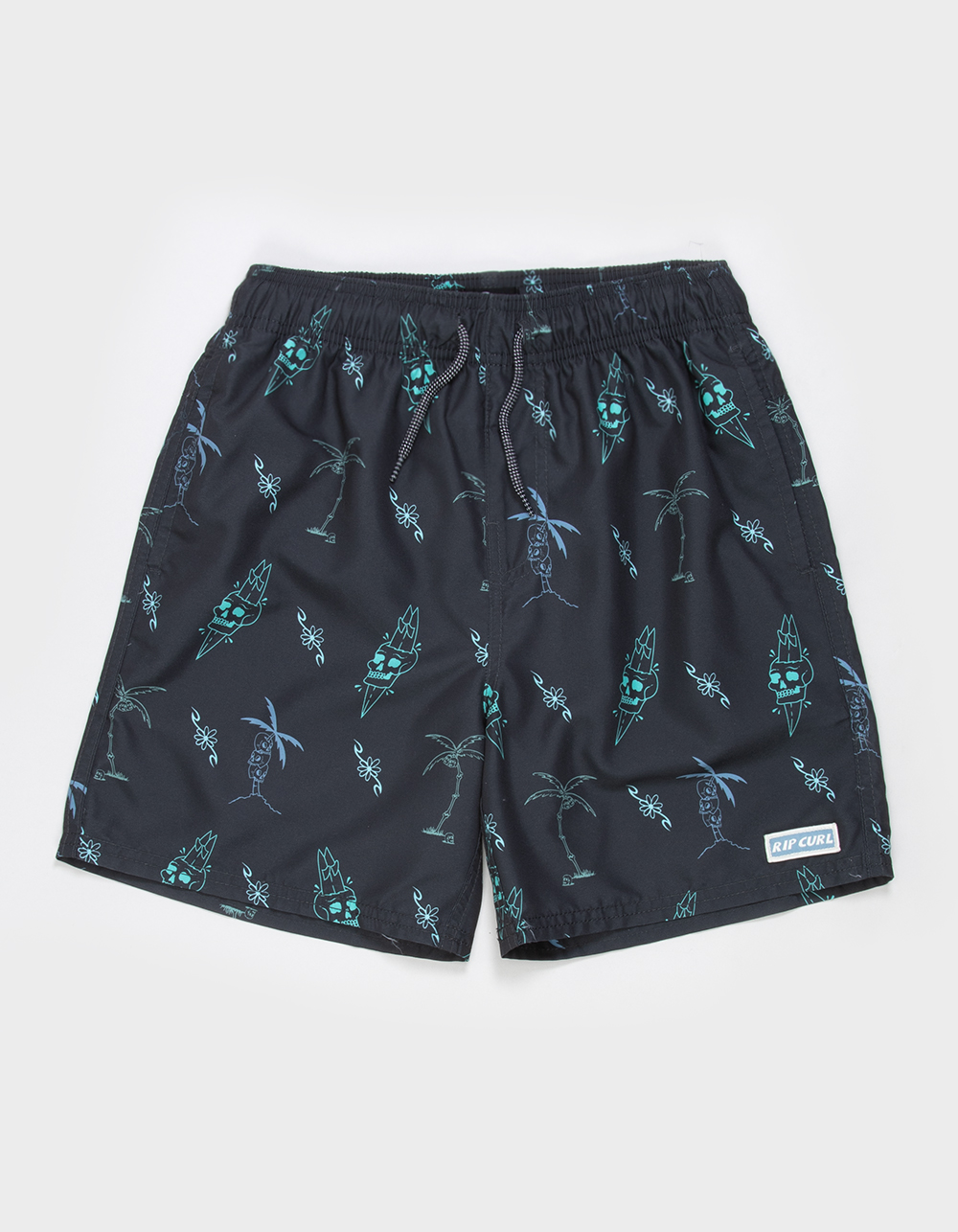RIP CURL Eternal Shred Boys Swim Trunks - BLACK