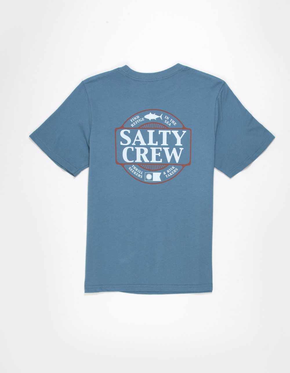 SALTY CREW Split Up Boys Tee - SLATE BLUE