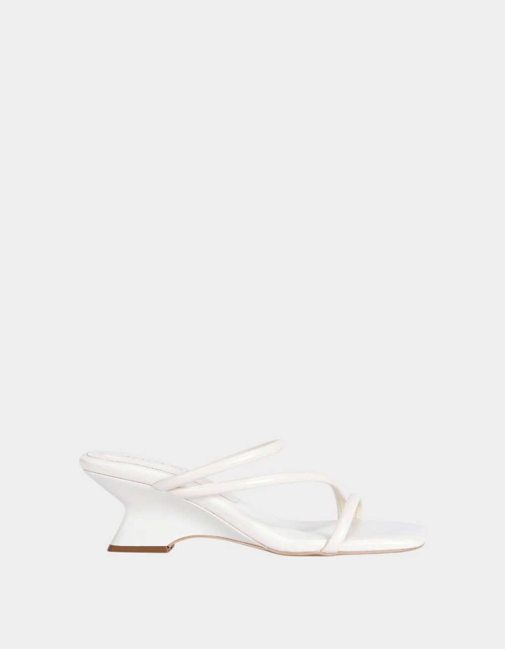 AZALEA WANG Genna Wedge Womens Sandals - BONE