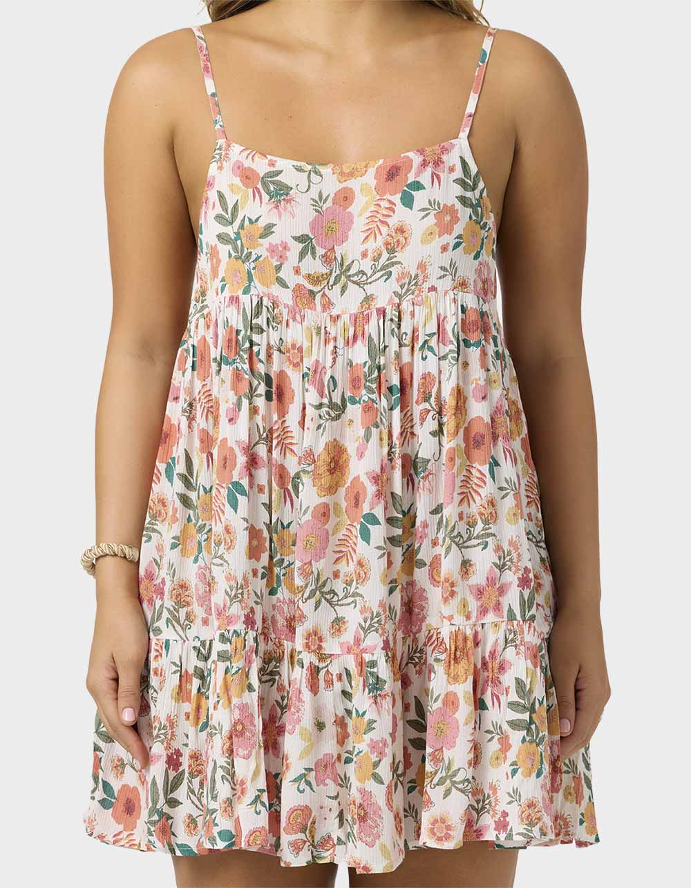 O'NEILL Saltwater Essentials Rilee Printed Womens Mini Dress - PINK