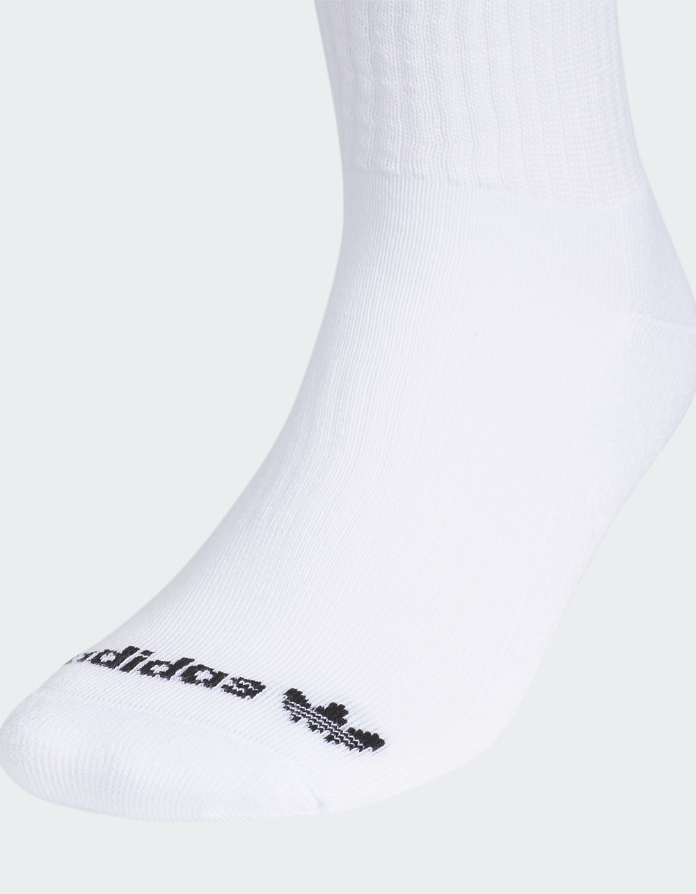 ADIDAS Originals Trefoil 2.0 3-Pack Womens Crew Socks - BLACK COMBO