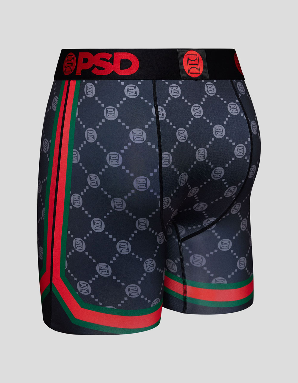 PSD Warface Emblem Mens Boxer Briefs - BLACK COMBO