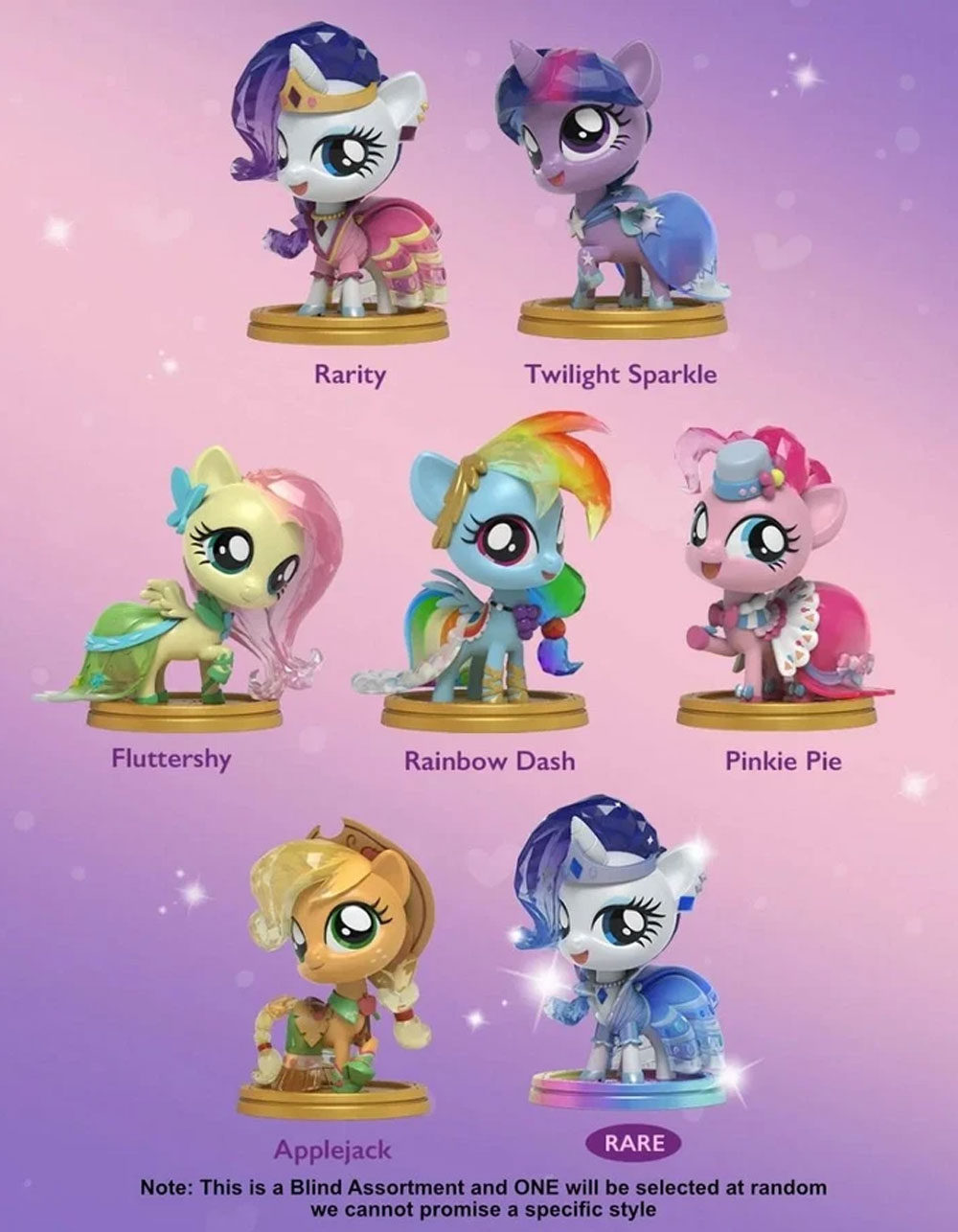My Little Pony Kwistal Gala Series Blind Box - ASST