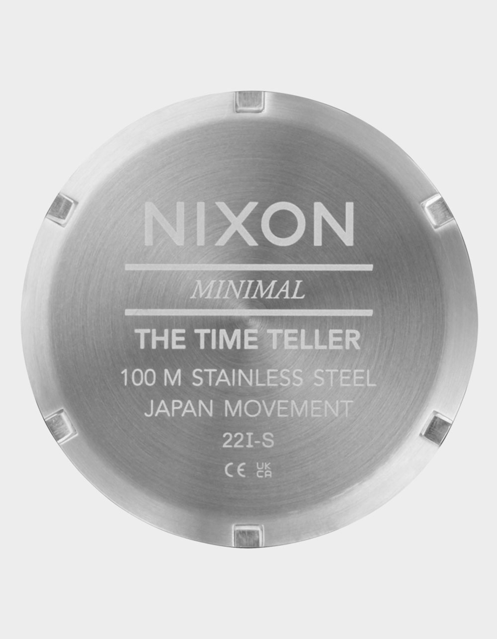 NIXON Time Teller Watch - SILVER