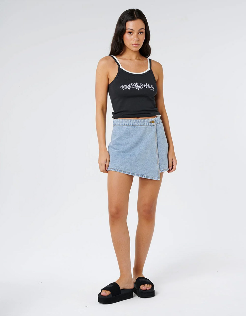 RIP CURL Ellie Womens DENIM Skort