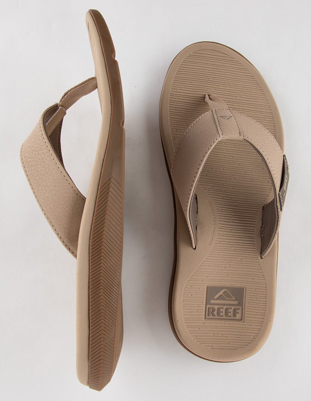 REEF Santa Ana Mens Flip Flops - SAND