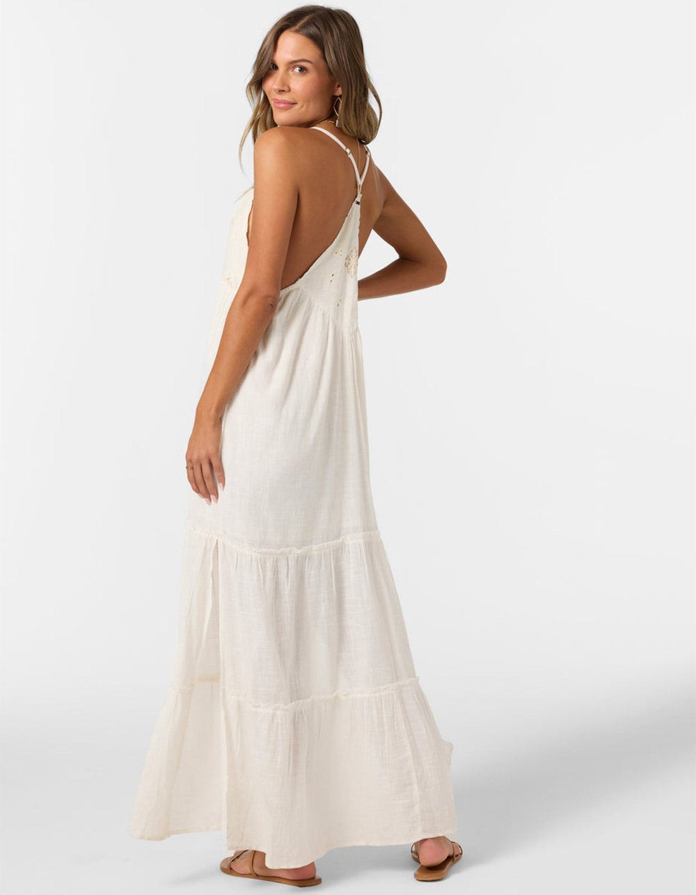 O'NEILL Lisbon Womens Maxi Dress - WHITE