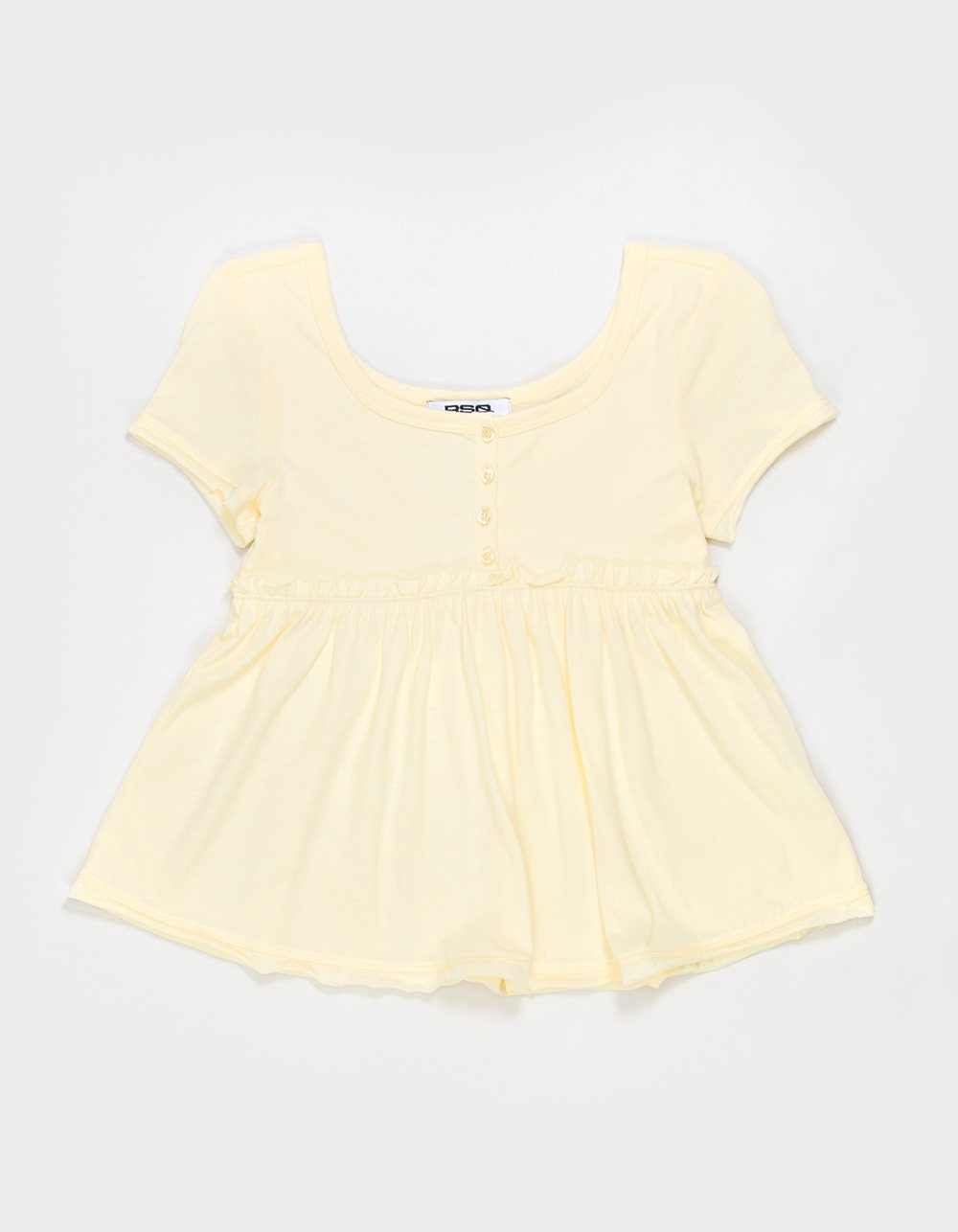 RSQ Girls Babydoll Top - YELLOW