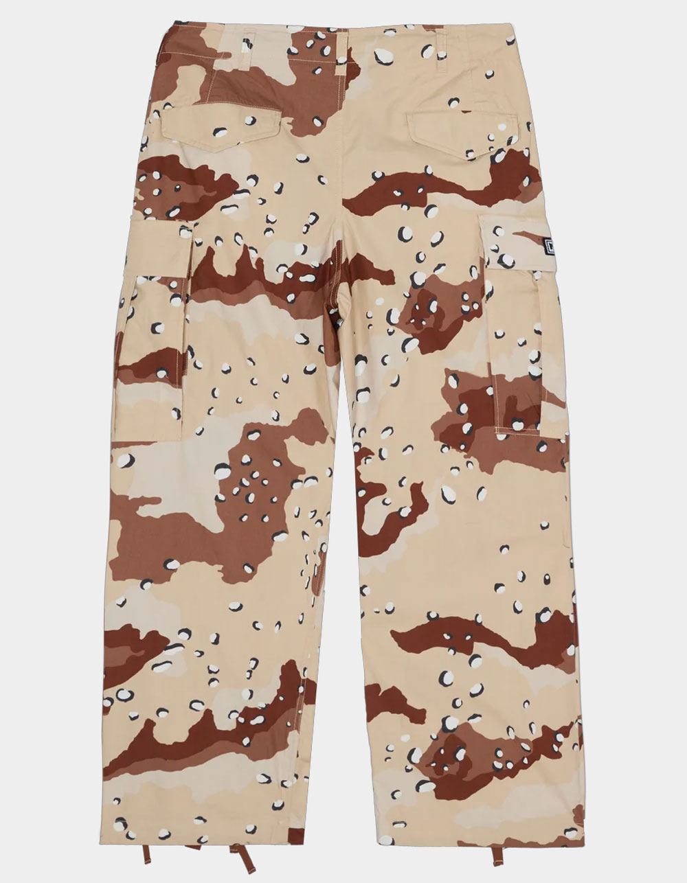 OBEY Mens Baggy Cargo Pants - BROWN COMBO