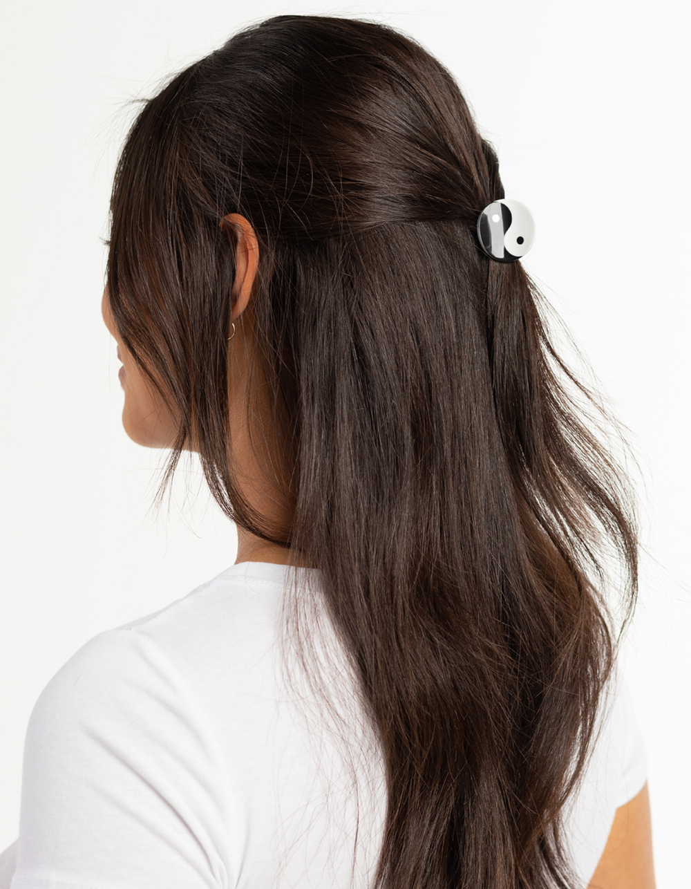 FULL TILT 3 Piece Yin Yang Claw Hair Clip Set - PINK COMBO | Tillys