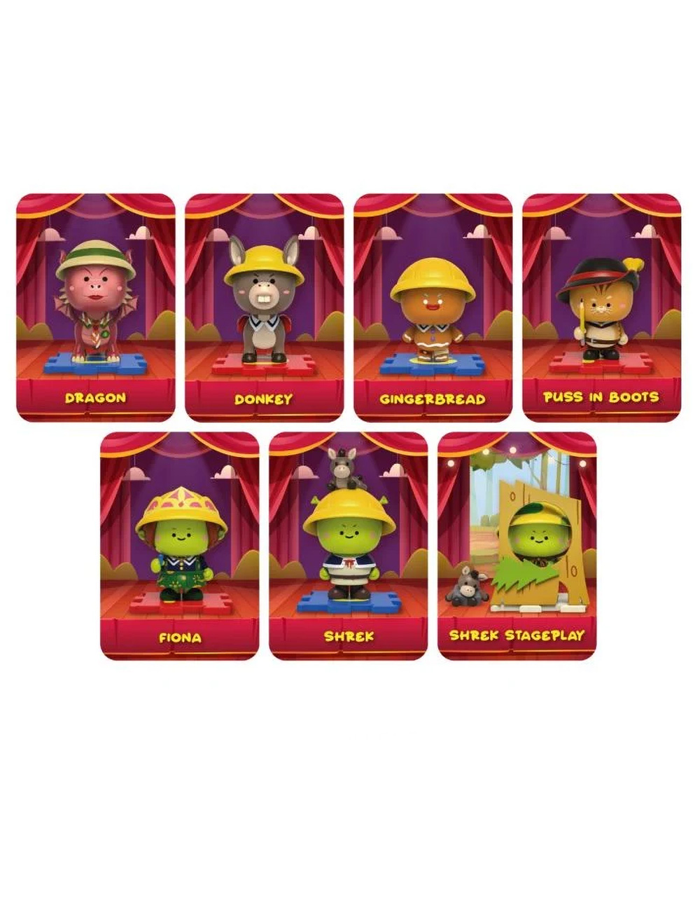 Mighty Jaxx Shrek Kiddo Collectibles Series 1 Mini Figure Blind Box - ASST
