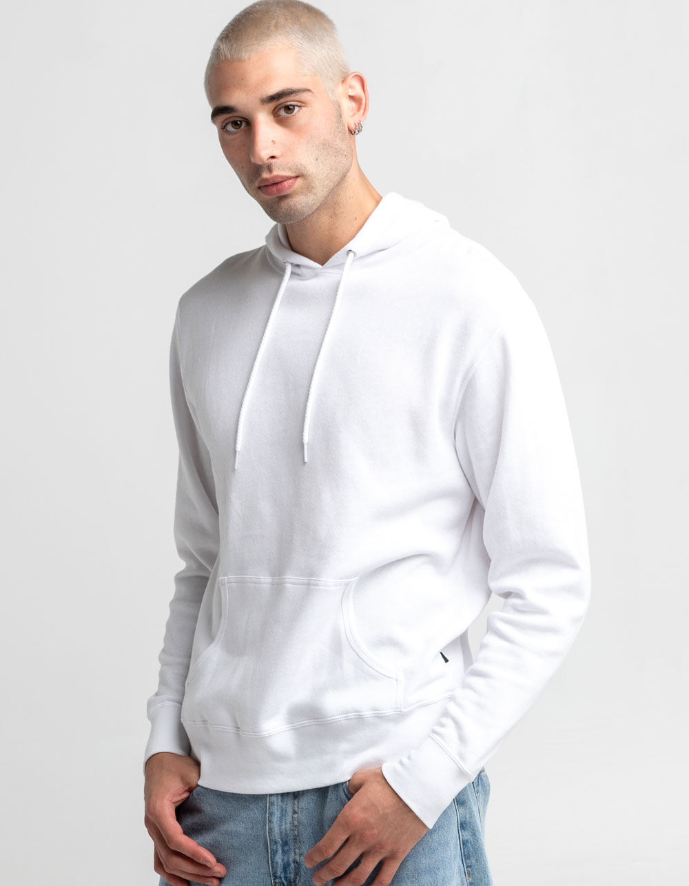 RSQ Mens White Pullover Hoodie - WHITE | Tillys