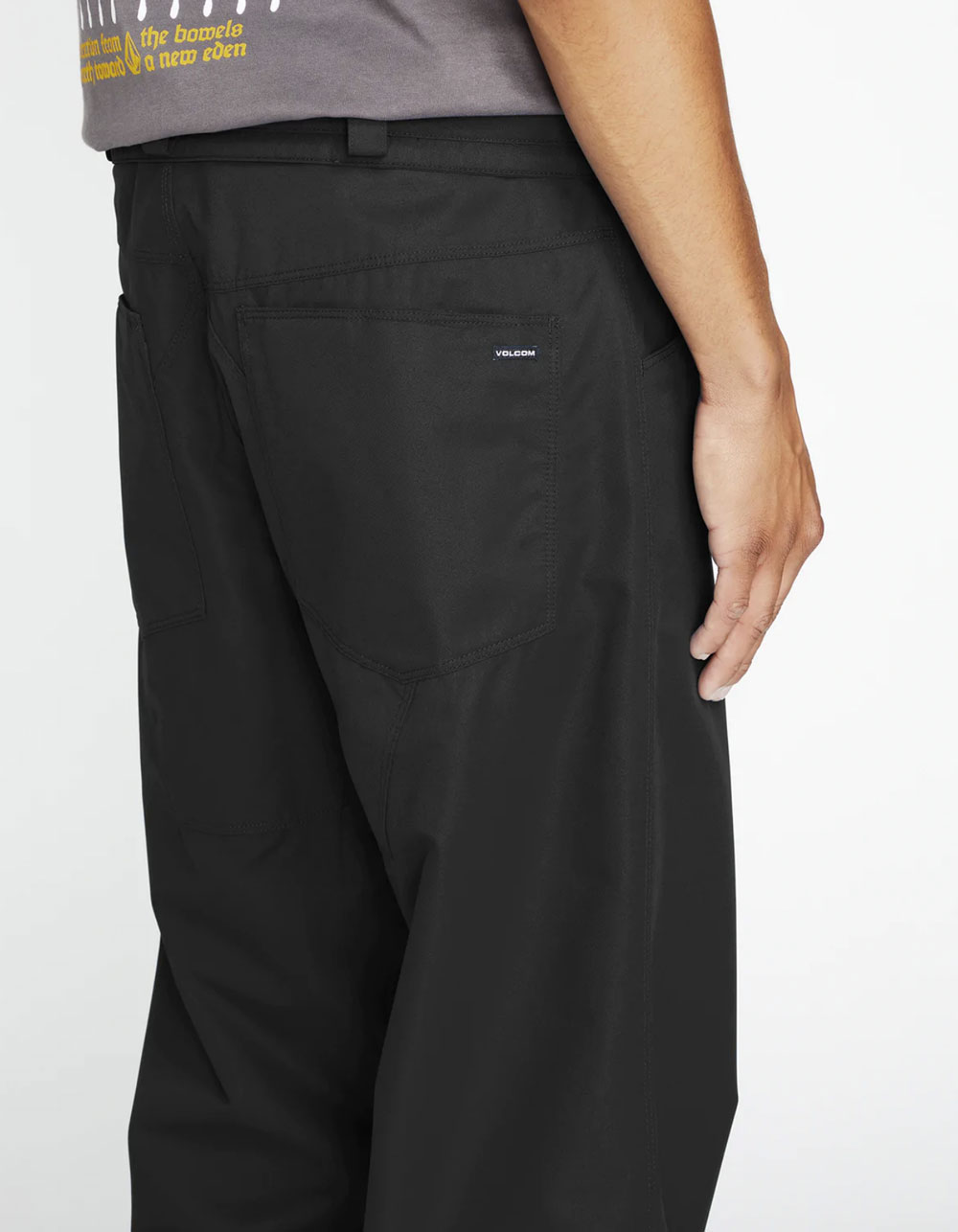 5Pocket Mens Snow Pants BLACK Tillys