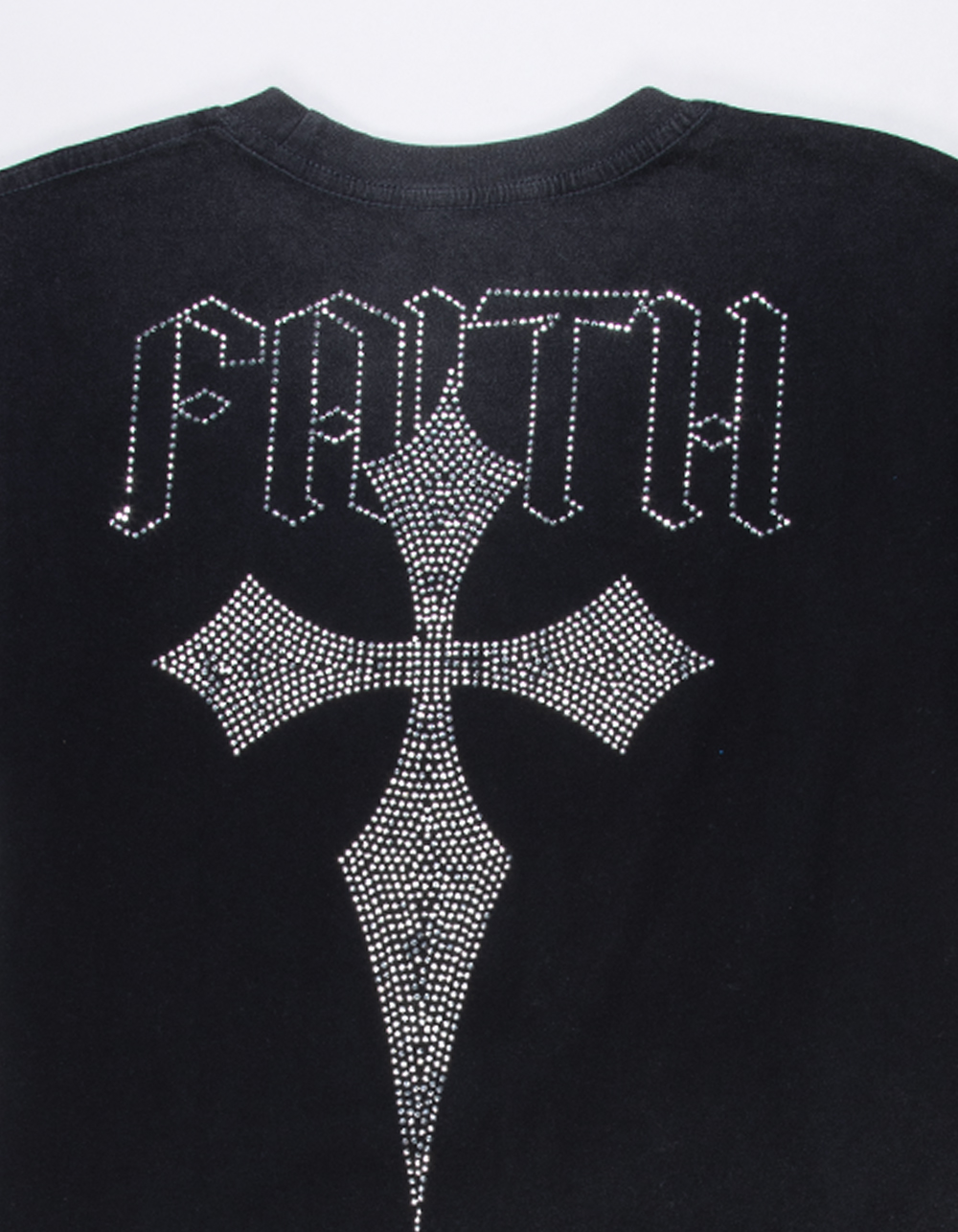 CVLA Faith Boys Boxy Tee - WASHED BLACK