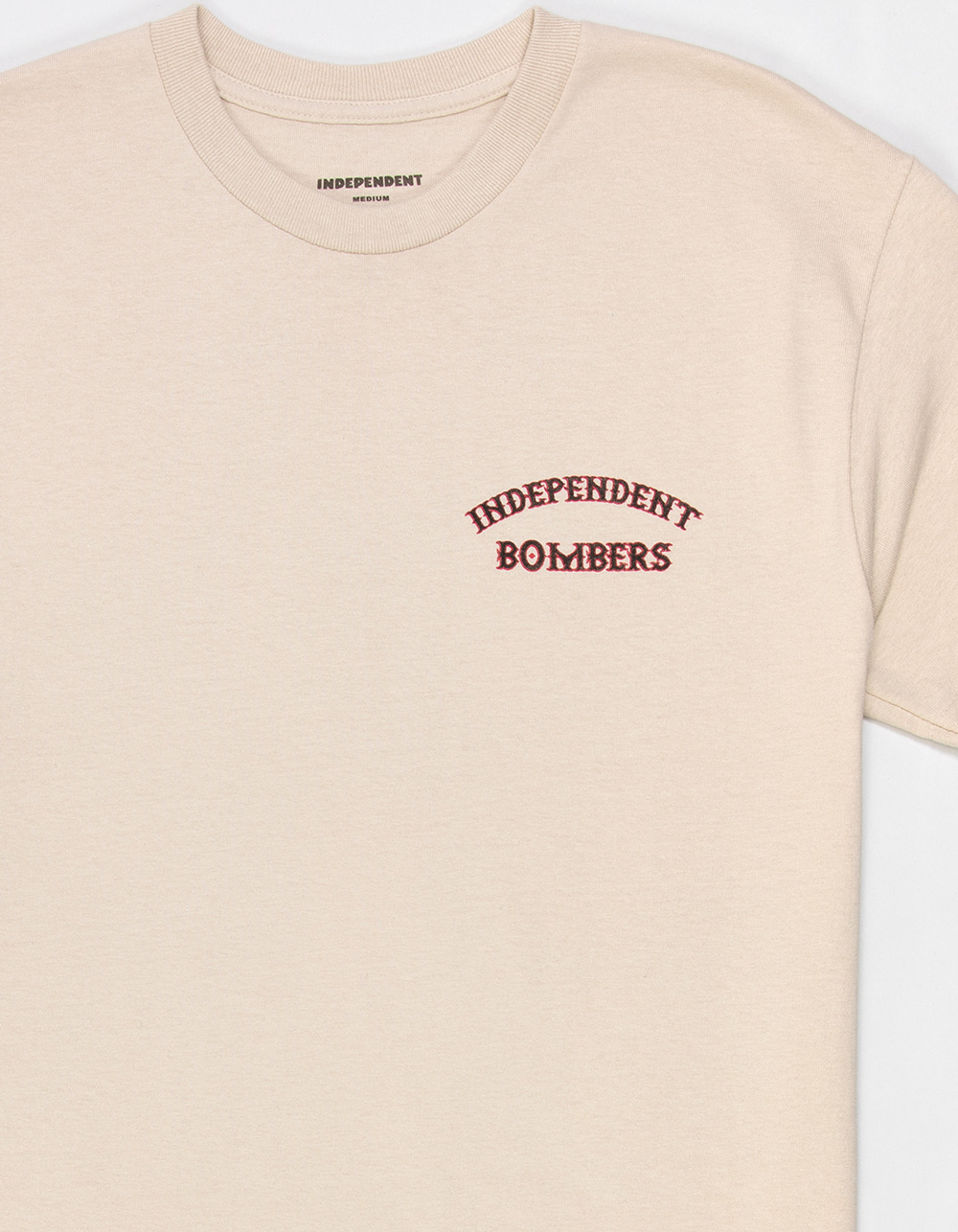 INDEPENDENT Bombers Mens Tee - SAND