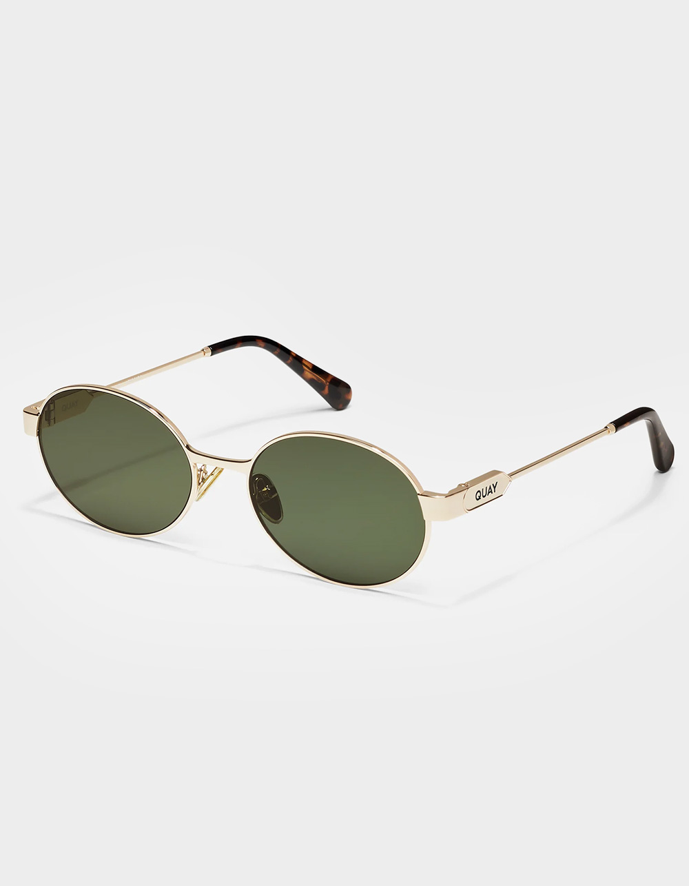 QUAY AUSTRALIA Anyways Sunglasses - GOLD