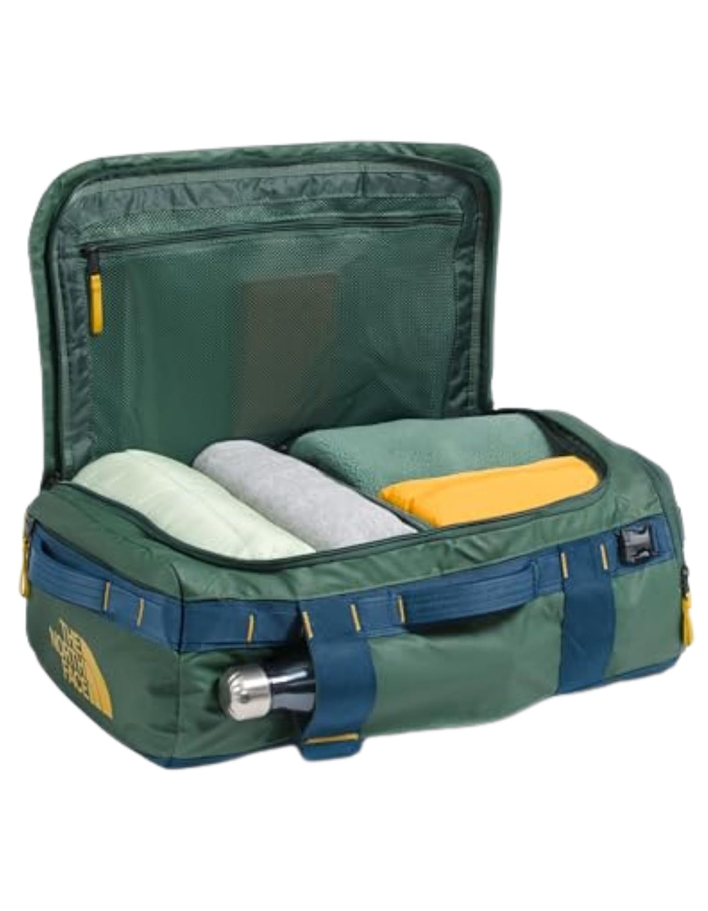 THE NORTH FACE Base Camp Voyager Duffle Bag - 32L - GREEN COMBO