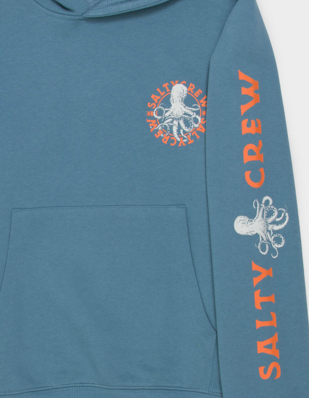 SALTY CREW Tentacles Boys Hoodie - SLATE BLUE