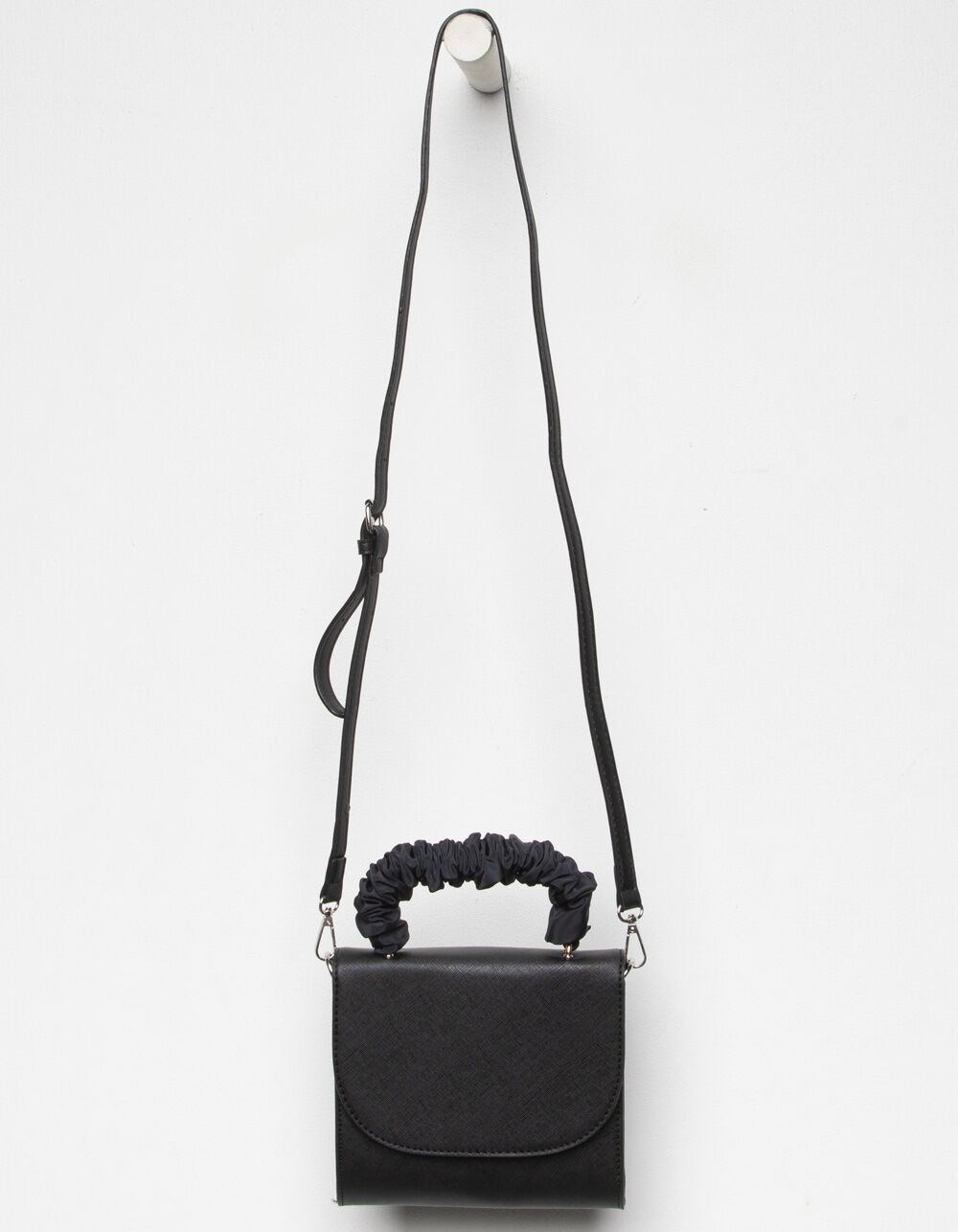 OLIVIA & KATE Scrunch Handle Crossbody Bag - BLACK | Tillys