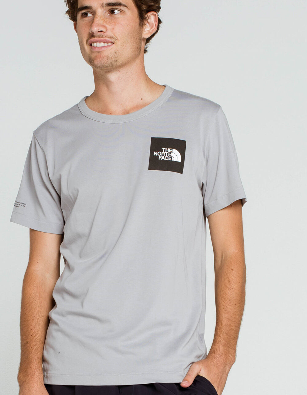 THE NORTH FACE Himalayan Bottle Source Mens T-Shirt - GRAY | Tillys