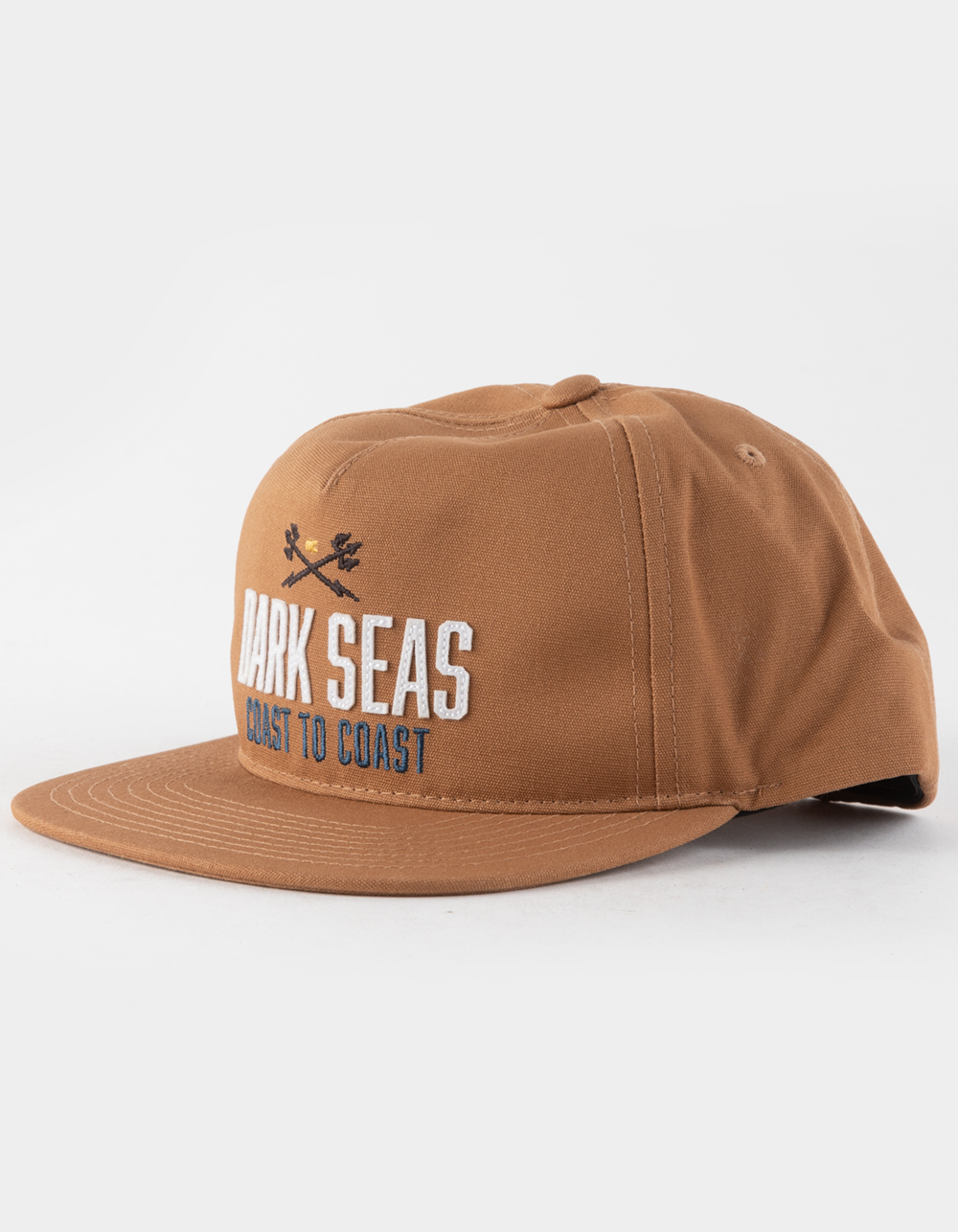 DARK SEAS HUNTSMAN HEADWEAR NAVY/GOLD OS