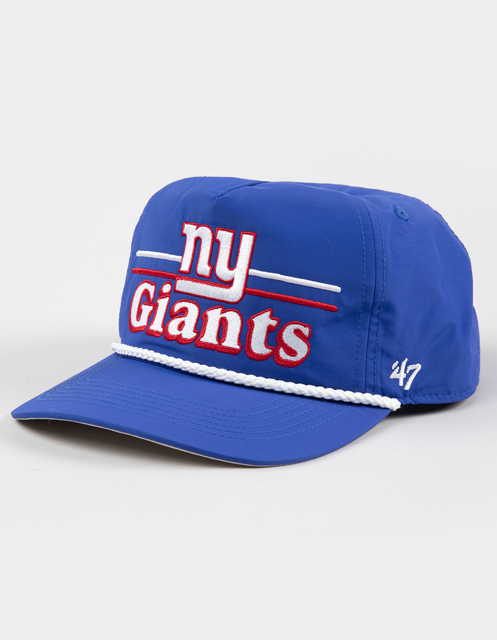 47 BRAND New York Giants Campscape '47 Hitch Snapback Hat - BLUE