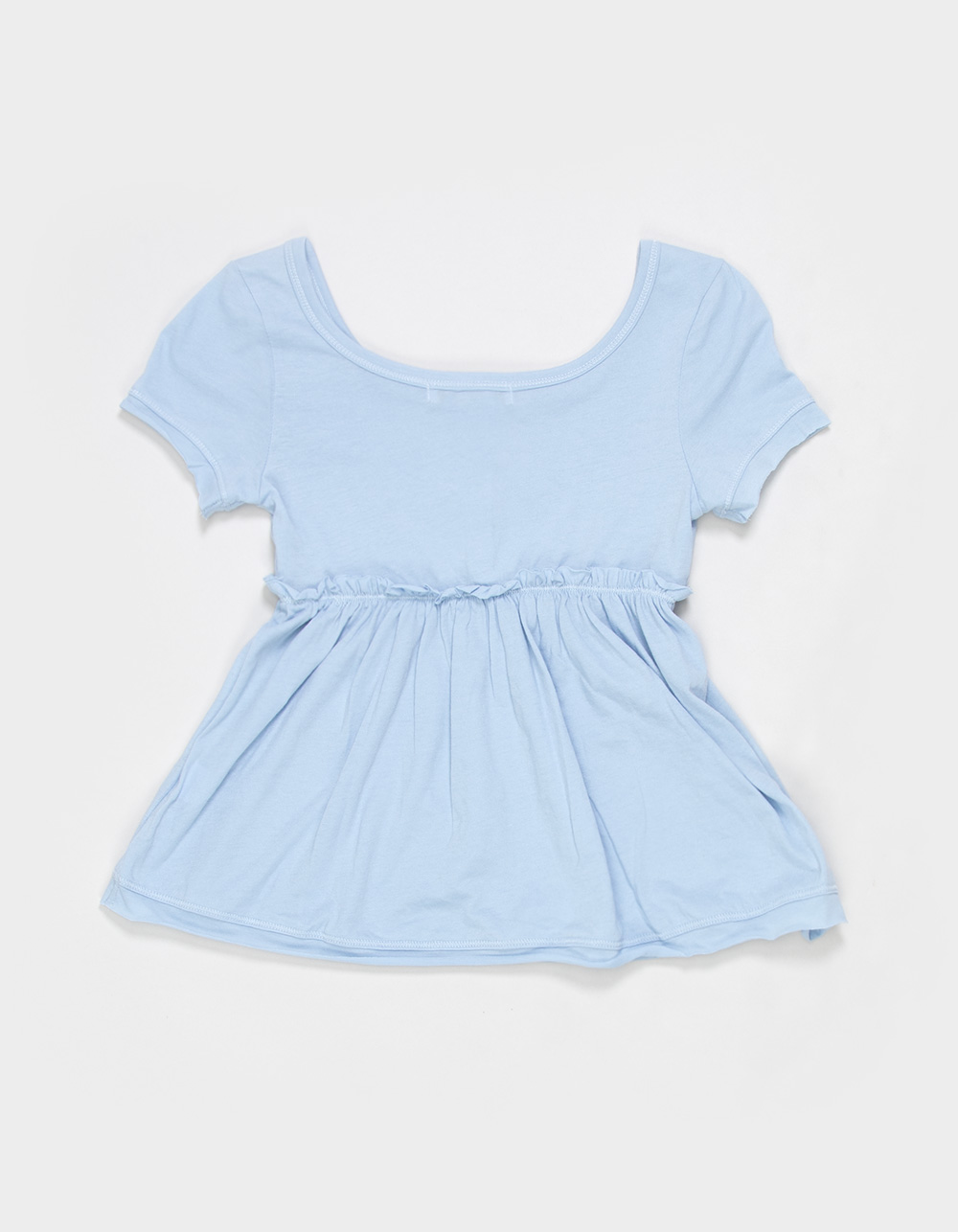 RSQ Girls Babydoll Top - LIGHT BLUE