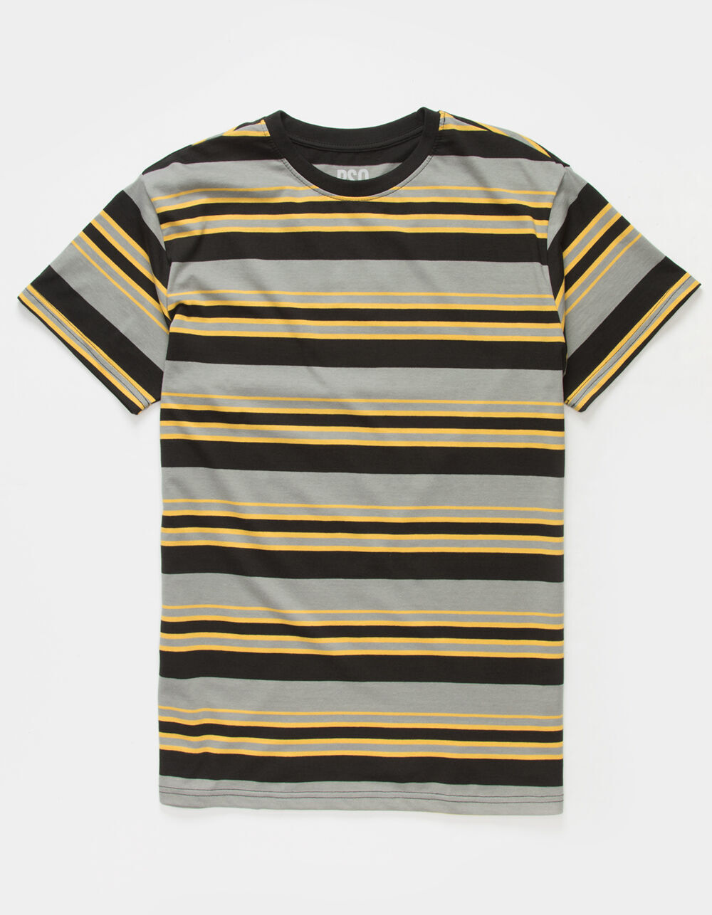 RSQ Relaxed Stripe Mens T-Shirt - GRAY/BLACK | Tillys