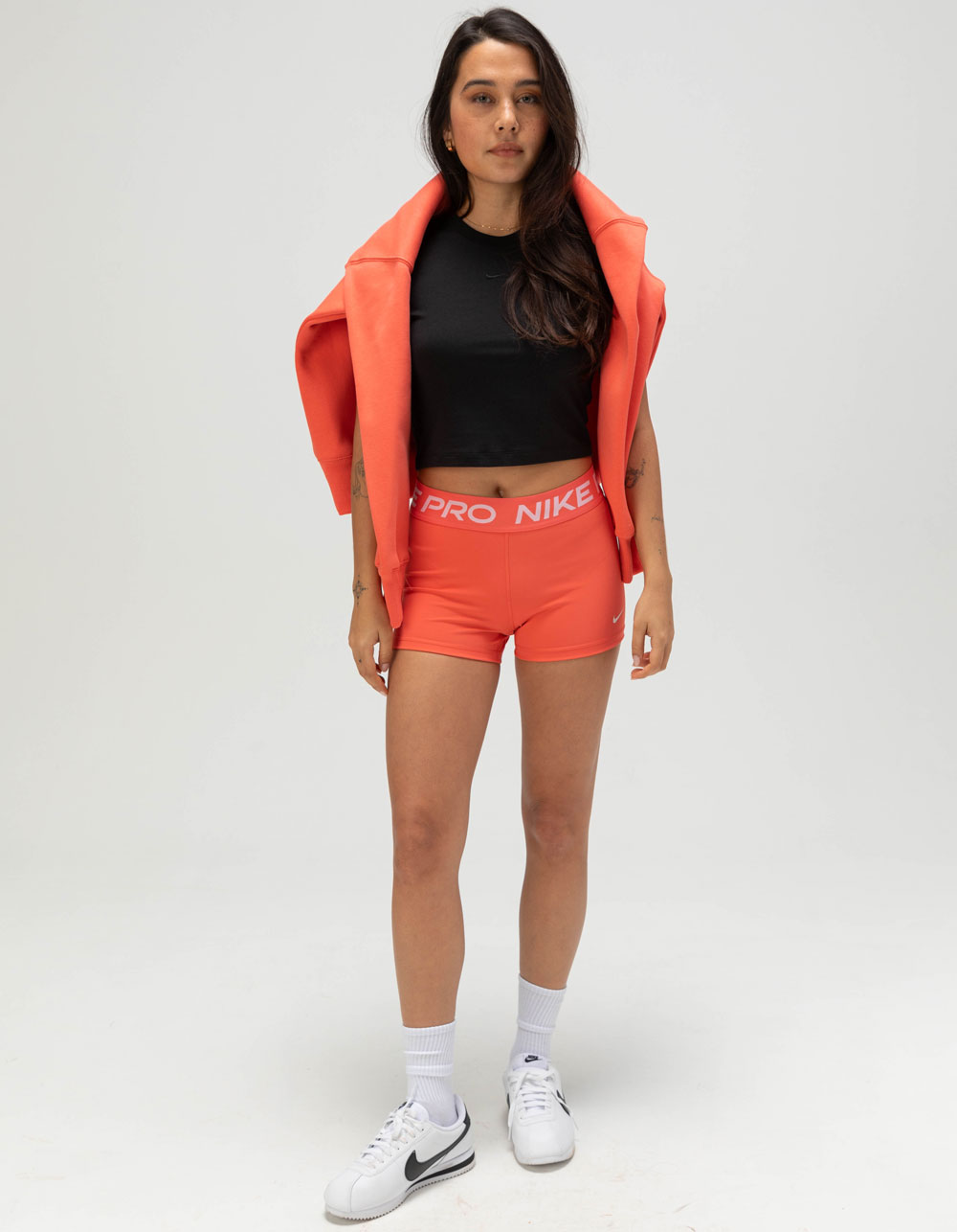 NIKE Sportswear Chill Knit Womens Crop Tee