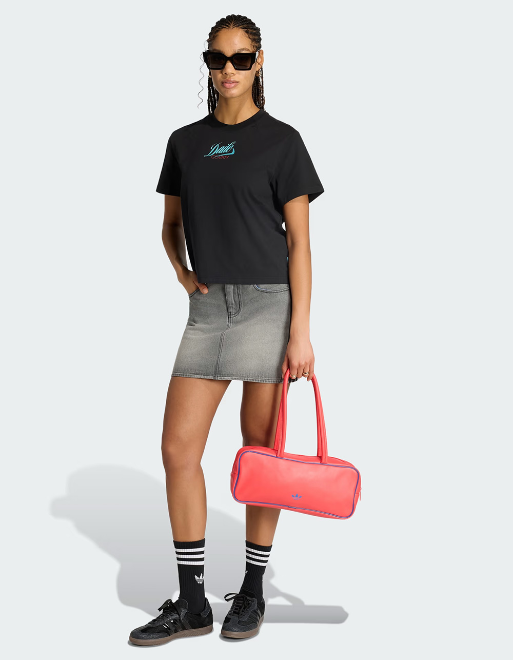 ADIDAS Originals FIFA World Cup 26™ Host City Miami Womens Loose Tee - BLACK