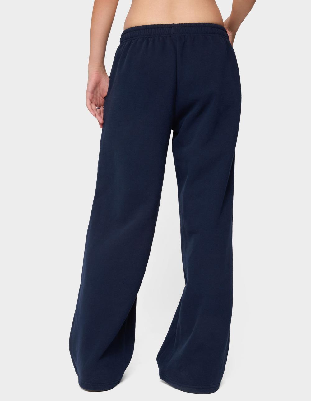 EDIKTED I Don't Chase Attract Sweatpants - NAVY