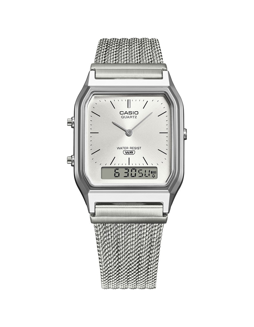 CASIO AQ230EM-7A Watch - SILVER