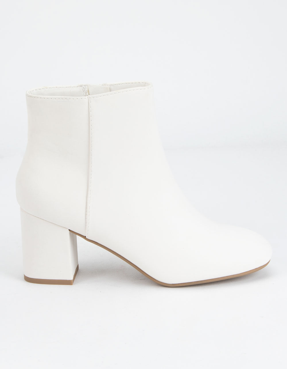 Lumberjack Ankle Boot High Sole Kristy Cream White donna