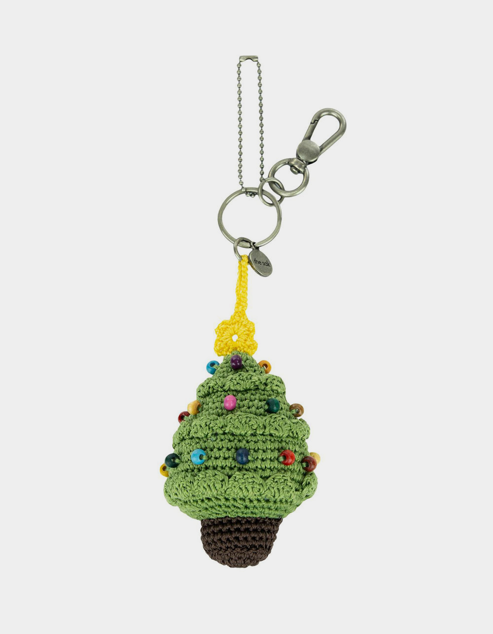 THE SAK Christmas Tree Yarnicharmz Dangle - GREEN