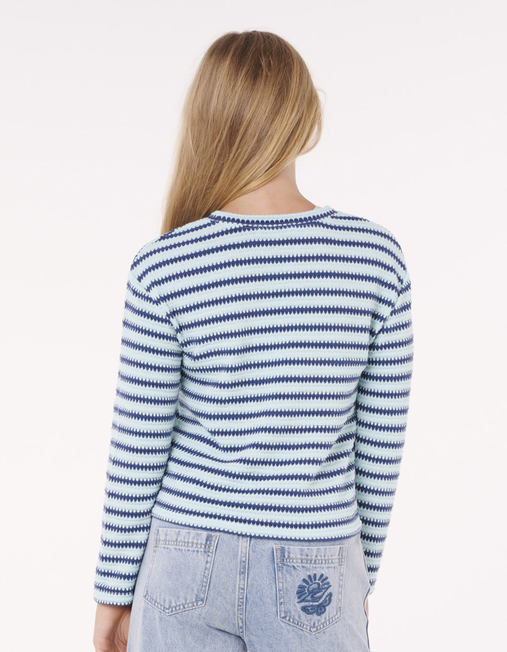 RIP CURL Paradise Club Bobbi Girls Long Sleeve Tee - BLUE