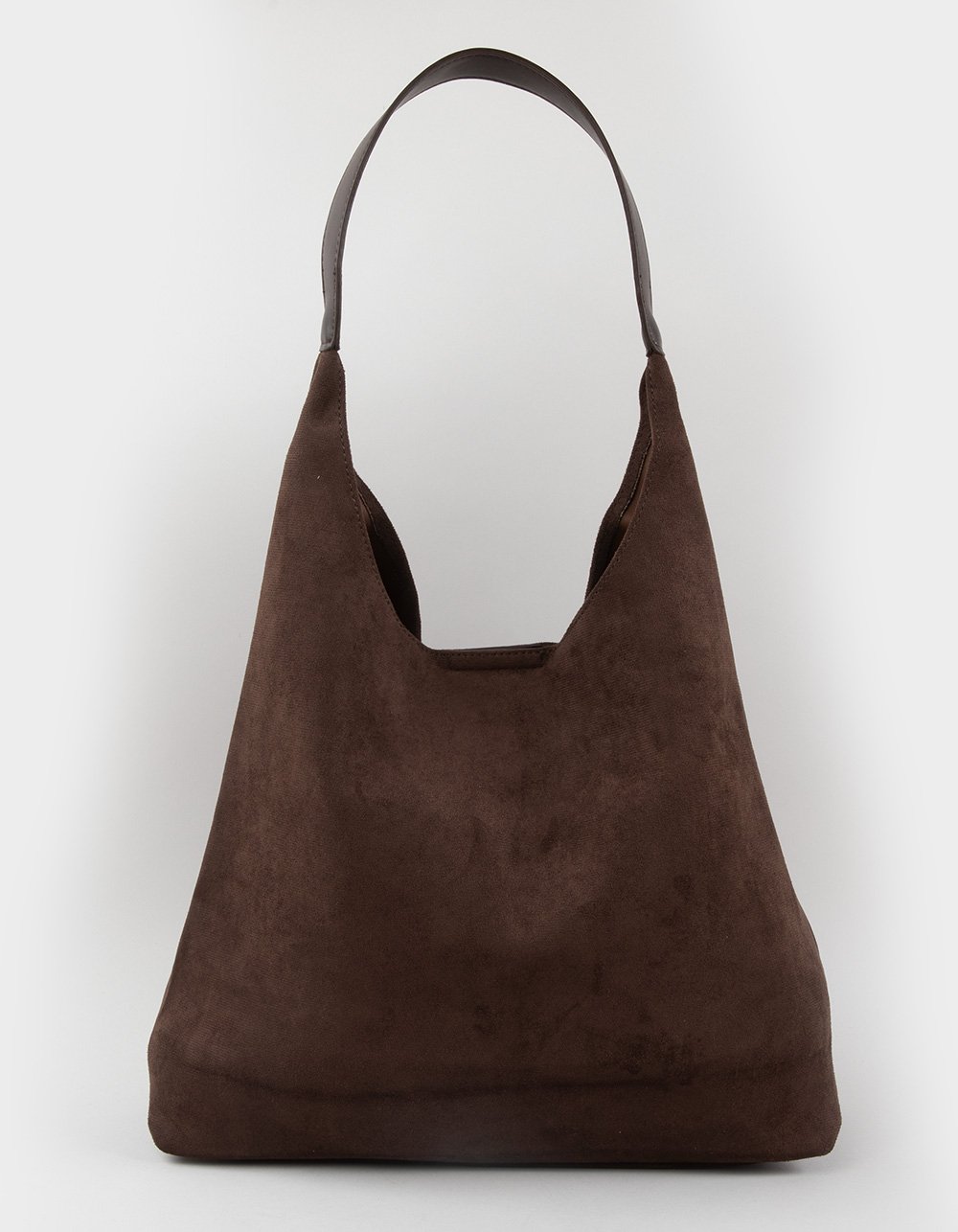 Madilyn Suede Bag - CHOCOLATE