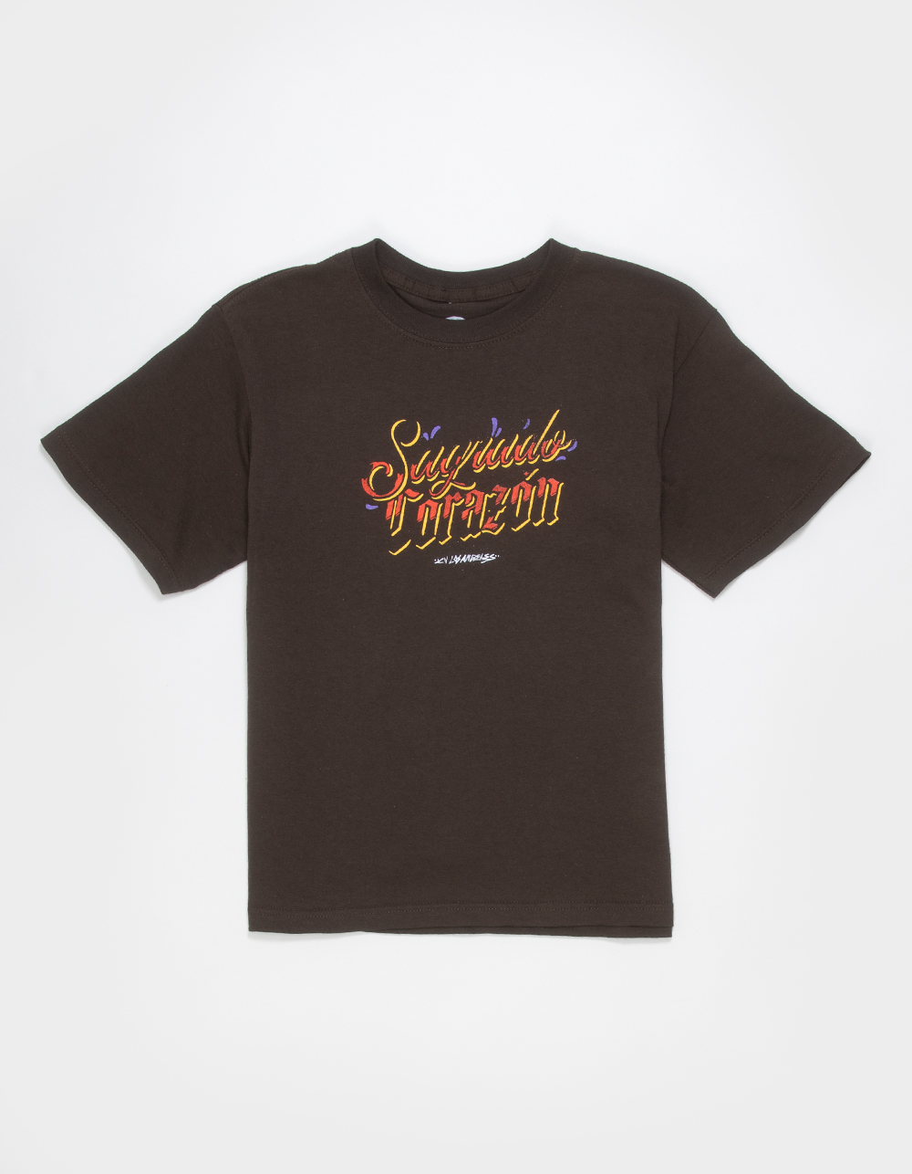 CVLA Eternal Devotion Boys Tee - BROWN