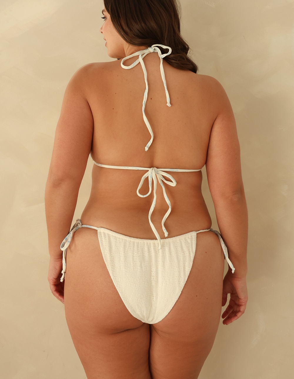 DIPPIN' DAISY'S Ava Triangle Bikini Top - NATURAL