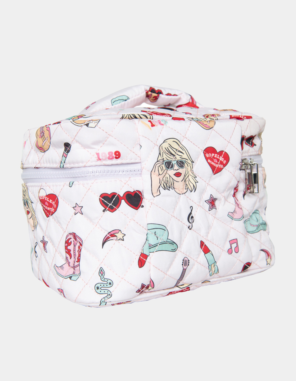 KATYDID Swiftie Icons Make Up Bag - LIGHT PINK