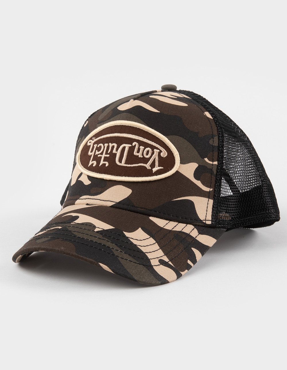 VON DUTCH Multi Trucker Hat - CAMO GREEN