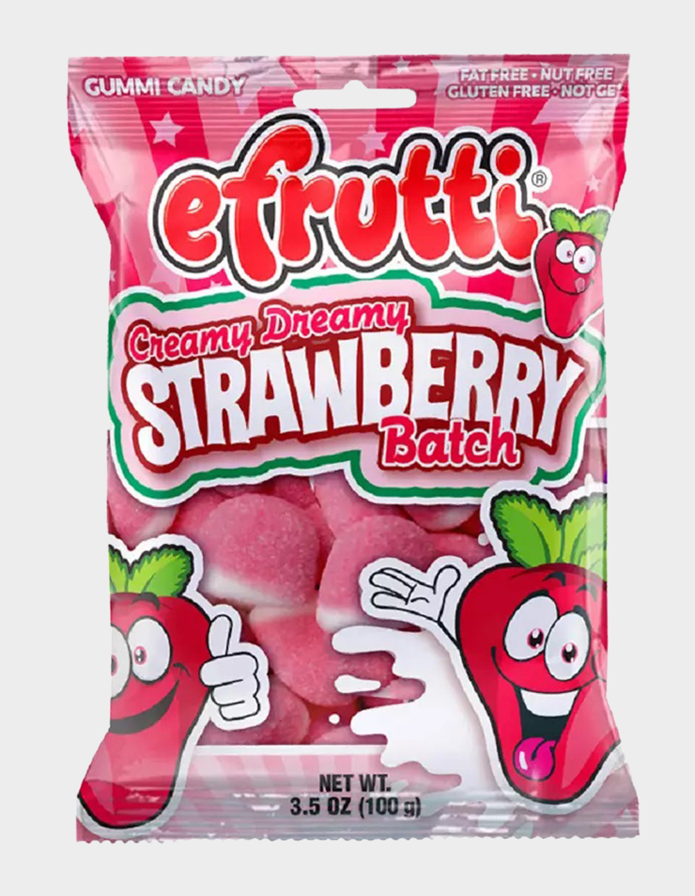 EFRUTTI Creamy Dreamy Strawberry Batch Gummi Candy STRAWBERRY Tillys