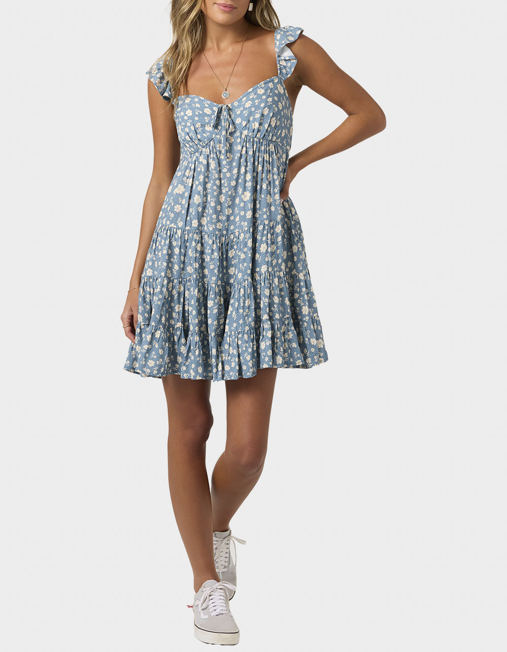 O'NEILL Lorelei Primrose Womens Mini Dress - BLUE