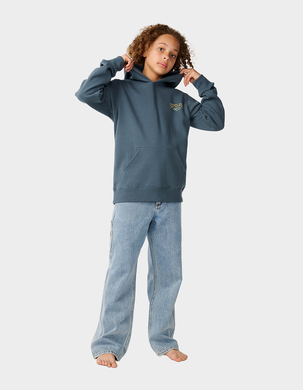 RIP CURL Air Shred Boys Hoodie - PINE