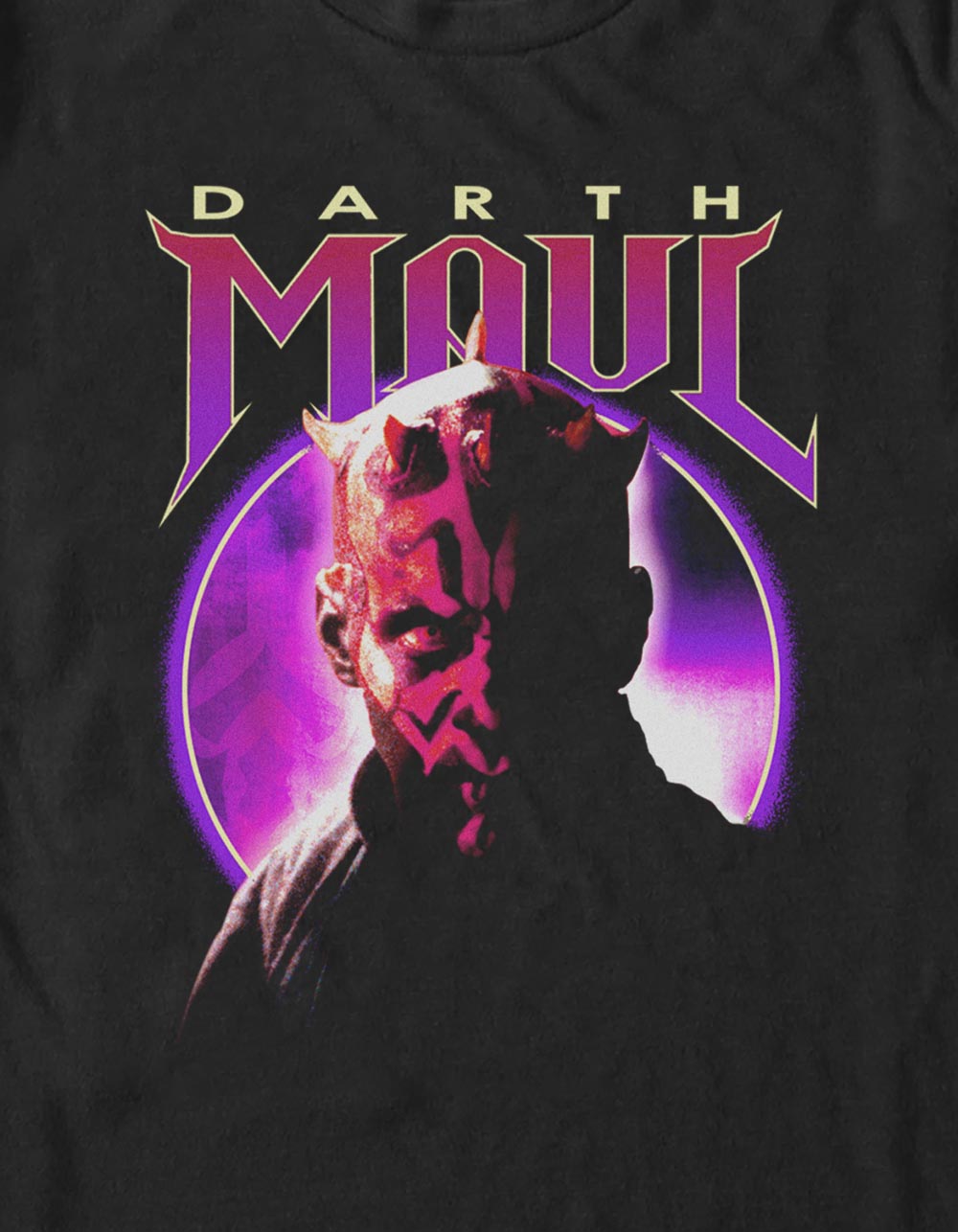 STAR WARS Darth Maul Sith Challenge Unisex Tee - BLACK