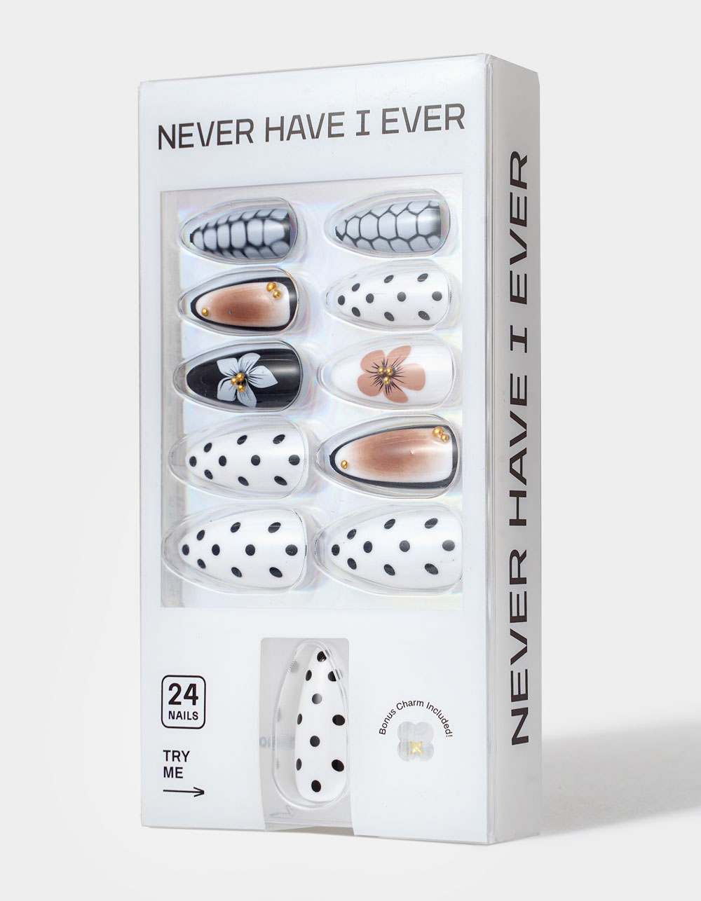 NEVER HAVE I EVER Late Autumn Press-On Nails - MULTI