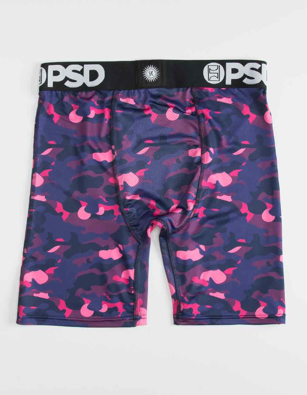 PSD x Sommer Ray Purple Camo Mens Boxer Briefs image number 4