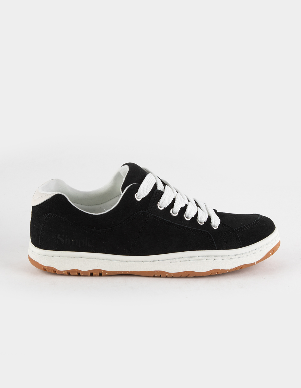 SIMPLE OS Standard Issue Suede Shoes - BLK/WHT | Tillys