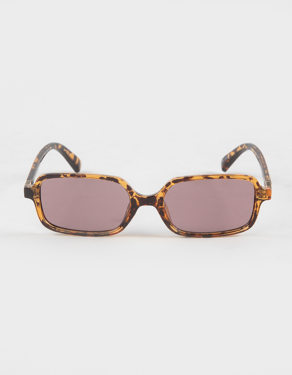 RSQ Rectangle Plastic Sunglasses - TORTOISE