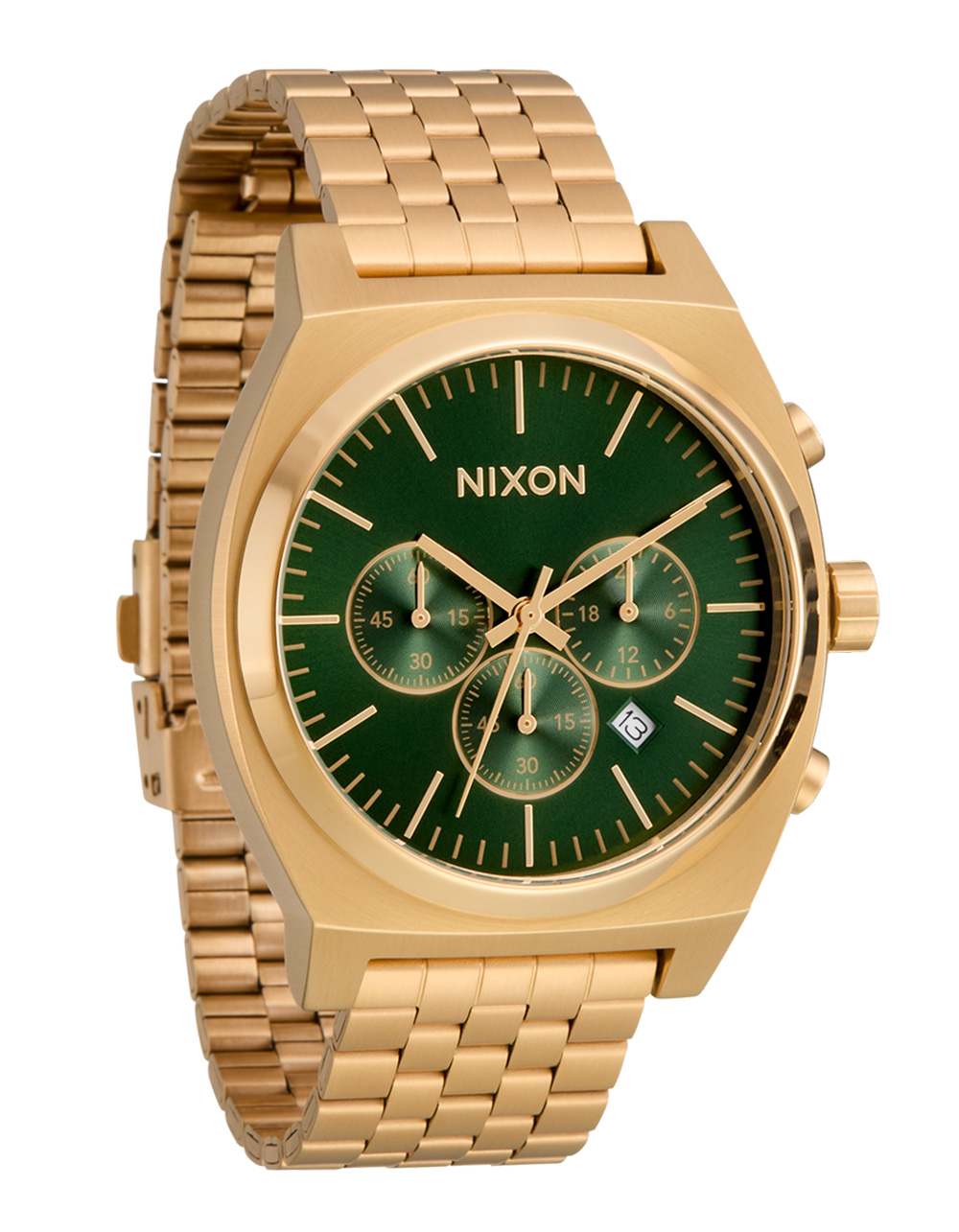 NIXON Time Teller Chrono Watch - GOLD